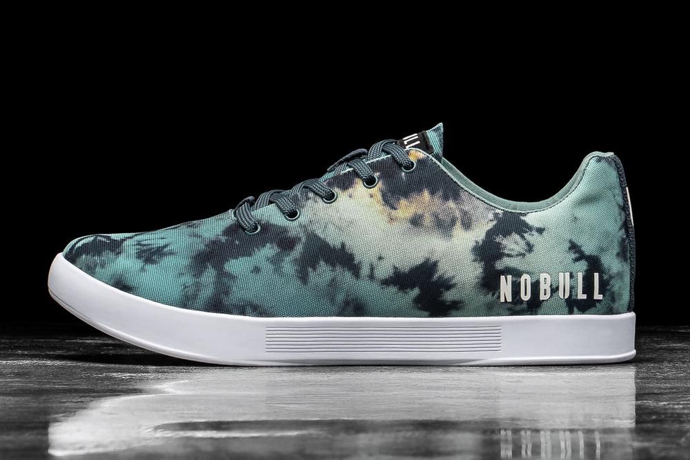 Trainers NOBULL Femme Bleu Tie-Dye - Chaussures NOBULL Teal Tie-Dye Canvas,France (9076-QHVGA)